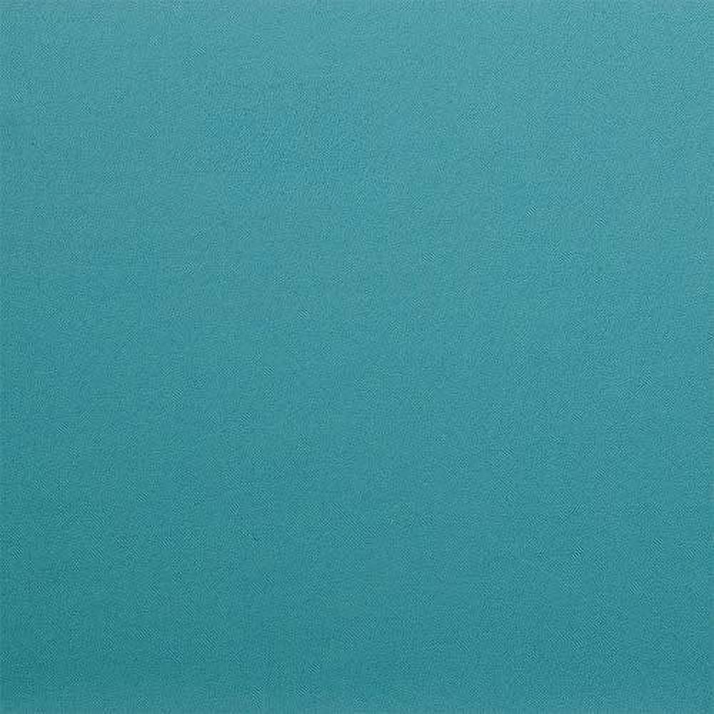 Exclusive Home Sateen Twill Woven Room Darkening Blackout Pinch Pleat/Hidden Tab Top Curtain Panel Pair, 108" Length, Teal