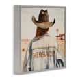 thumbnail image 3 of Stupell Industries Southwestern Glam Jacket Cowgirl Gray Framed Giclee Art, 17 x 17, by Amanda Greenwood, 3 of 8