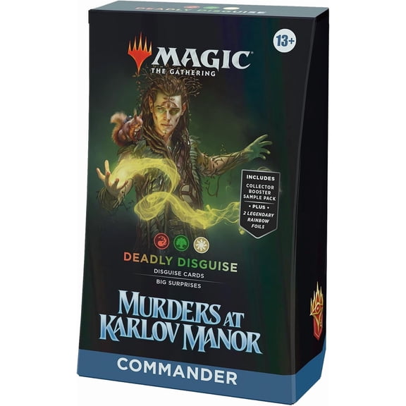 Magic The Gathering Murders at Karlov Manor Deadly Disguise Commander Deck