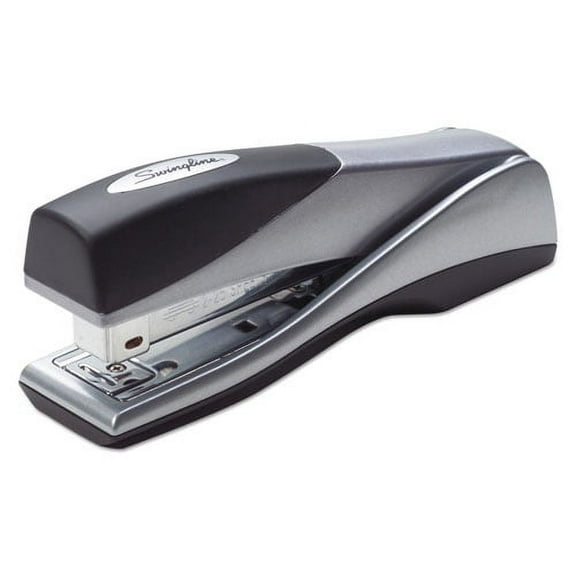 Optima Grip Full Strip Stapler, 25-Sheet Capacity, Silver | Bundle of 2 Each