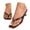 Black 001, variant on Women's Summer Leopard Print Kitten Heels Flip Flops Square Toe Low Heels Slip On Comfortable Casual Beach Flip Flops Thong Heeled Sandals(OTHER,6)