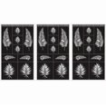 thumbnail image 2 of "Run 'N' Etch Designer Stencils 5""X8"" 3/Pkg-Fern Designs", 2 of 5