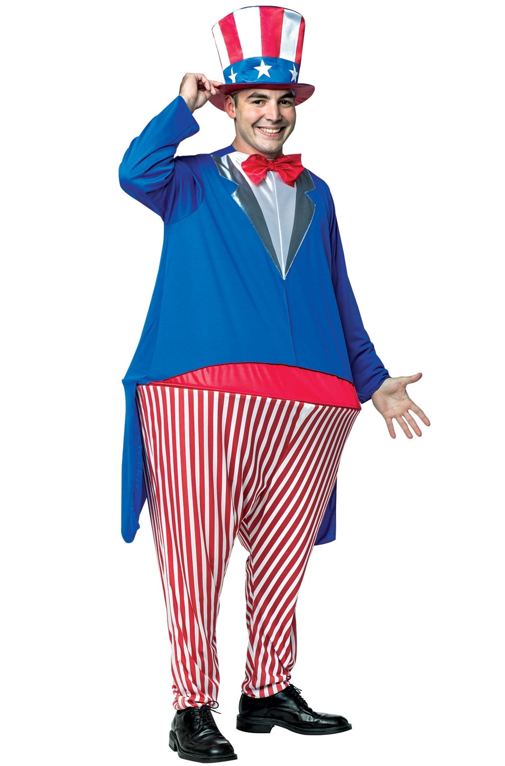 Adult Men's Uncle Sam Hooster Costume main image 1