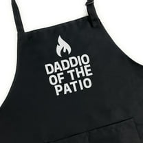GuyAprons Daddio Of The Patio Apron, Funny Apron for Men, BBQ Grill Apron, Funny Apron for Dad