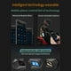 thumbnail image 3 of Mochila De Moto Paquete de pecho con pantalla LED, bolso cruzado de caballero Compatible con Bluetooth duro para montar, 3 of 9