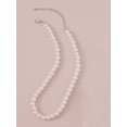 thumbnail image 4 of HAHDAXIA Colliers de Perles pour Femmes Collier de Perles Superposé Grand Collier de Fausses Perles Ras-du-Cou Perlé Déclaration Collier de Mariage pour Femmes Cadeaux de Bijoux, 4 of 6