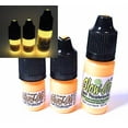 thumbnail image 2 of Glow On Super Phosphorescent Paint With Tip Applicator, Orange Color, Orange Glow, Large 10 ml Bottle., 2 of 9
