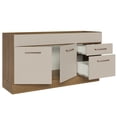 thumbnail image 4 of Mueble de Cocina MADESA Agata 150 cm 2 Puertas 2 Cajones Marrón/Crema, 4 of 9