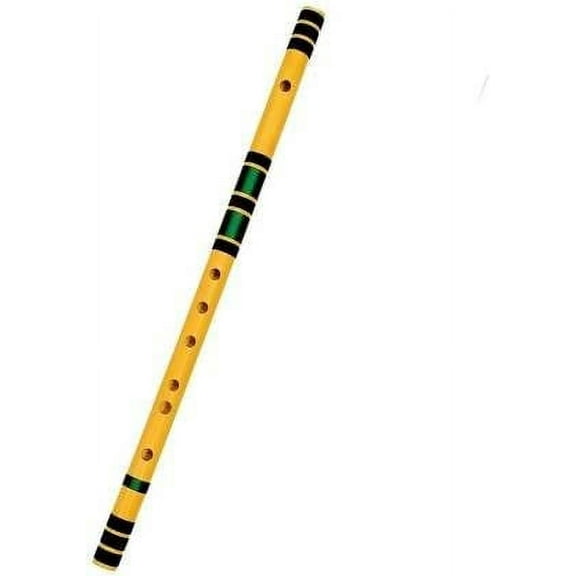 Flute C Natural Bamboo Flute Bansuri 19 Inch 7 Hole Indian Musical Instrument