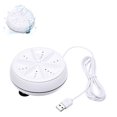 thumbnail image 1 of Portable Washing Machine 1 kg Laundry Quantity Mini Rotating Washer with USB Cable for Home  Business  Travel, 1 of 9