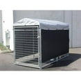 thumbnail image 2 of Lucky Dog Weatherguard 57" x 34' Gray UV-Protected Outdoor Panel Privacy Screen, 2 of 3