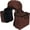 Brown, variant on Dura-Tech Cantle Bag with Insulated Detachable Saddle Bags | Color Black