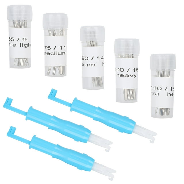 Aiguille de Machine à Coudre 50 Pcs Accessoire Ménager pour Machine à Coudre Tissus Tissés