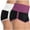 Purple, variant on Aueoeo Baseball Shorts Plus Size Workout Shorts 2Pc Women Fashionelastic Waist Summer Solid Casual Outing Shorts Pants