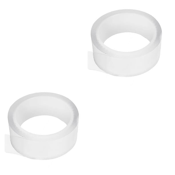Scienceny Bathroom Showering Kitchen Sink Waterproof Tape Strips Restaurant Moisture-proof Sealing Countertop Stickers Household 10mmx3 Metrosx0.5mm 2piezas