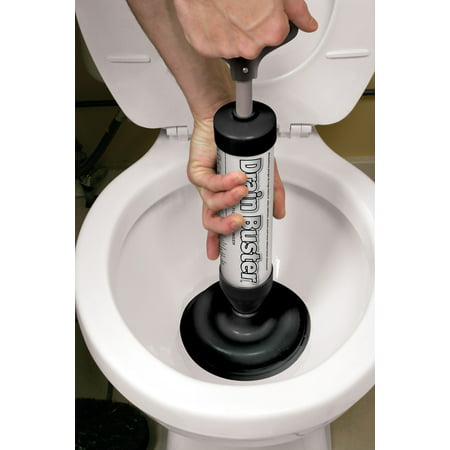 Drain Plunger Air Pump Action Unclog Toilets And