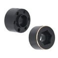 thumbnail image 4 of 2pcs 1,9 2,2 Pouces Roue Moyeu Hexagonal, Élargir Adaptateur Laiton Jante Noire pour Voiture de Contrôle à Distance, 4 of 8