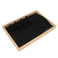 thumbnail image 1 of Harhinhe Jewelry Drawer Insert Multipurpose Triple Use Jewelry Display Tray for Ring Earring Bangle Bracelet Necklace, 1 of 7