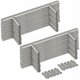 thumbnail image 1 of Manija de puerta de 20 piezas, barra en T, manijas de puerta de cocina, distancia central de 64mm (hy), 1 of 4