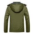thumbnail image 2 of GEMYSE Men's Mountain Waterproof Ski Snow Jacket Winter Windproof Rain Jacket (Olive-green,Medium), 2 of 3