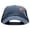 Navy Navy, variant on Embroidered Nautical Star Patched Washed Trucker Cap - Chocolate Tan OSFM