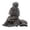Dark Gray, variant on Inmuld Leopard Print Jacquard Pom Pom Beanie Long Scarf and Touch Screen Glove 3 Piece Kids Winter Accessory Set 1-6 Years,Dark Gray