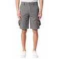 thumbnail image 2 of UNIONBAY Mens Flex Waist Lightweight Cargo Shorts (Flint, 32, Numeric_32), 2 of 5