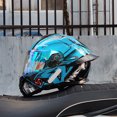 thumbnail image 3 of Casco de motocicleta abatible ORZ-B08A, nuevo, 2024, casco integral todoterreno, talla M-XXXL, cascos de motocross, homologados por DOT, unisex, 3 of 5