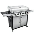 thumbnail image 3 of Charbroil Performance Series 6-burner Liquid Propane Gas Grill with Side Burner, Black & Stainless, 3 of 13