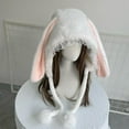 thumbnail image 3 of Weflink Thermals Insulated Kids Beanies Long Rabbit Ears Winter Warm Ear Protection, 3 of 18