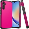 thumbnail image 2 of For Motorola Moto G Play 2024 METKASE (Original Series) Tough Strong Shockproof Hybrid in Slide-Out Package - Hot Pink, 2 of 6