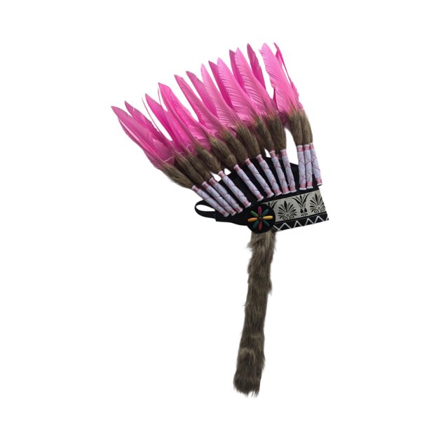 Sombrero de jefe indio, tocado de plumas, diadema única para espectáculos de escenario, fiestas de cosplay