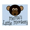 thumbnail image 2 of CafePress - Mema's Little Monkey BOY Infant Bodysuit - Baby Light Bodysuit, Size Newborn - 24 Months, 2 of 4