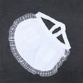 thumbnail image 6 of TELOLY Serving Apron Short Apron Cotton Storage for Small Items Women Roleplay 1Pcs white apron, 6 of 7