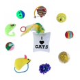 thumbnail image 2 of Yinrunx 10 Pcs Cat Toy Cat Toys for Indoor Cats Kitten Toys Kitten Supplies Cat Stocking Stuffers Cat Nip Toys Kitten Toys for Indoor Cats Cat Toy Box Pet Dog or Cat Chew Toys Cat Toys Best, 2 of 4