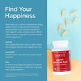 thumbnail image 5 of BrainMD Happy Saffron Plus Mood Support Supplement, Saffron Extract, Curcumin and Zinc, Vegan Capsules, 90 Count, 5 of 6