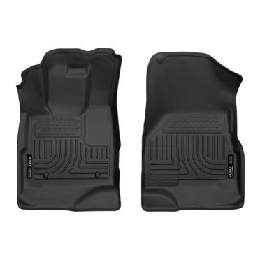 Husky Liners X-act Contour Floor Mats | Fit 2010 - 2017 Chevrolet Equinox & GMC Terrain | Front Row, 2-pc Black - 55281