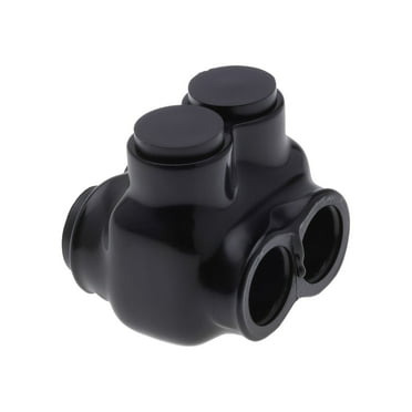 4 AWG - 14 AWG 4 Port Single-Sided Entry Pre-Insulated Multi Tap Connector - DAIER