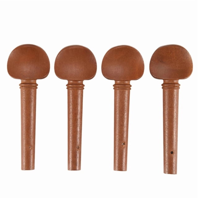 4 Piezas Juego De Clavija De Afinación De Violín De Tamaño 4/4 Reemplazo De Madera De Azufaifo Para Violín De Tamaño 4/4
