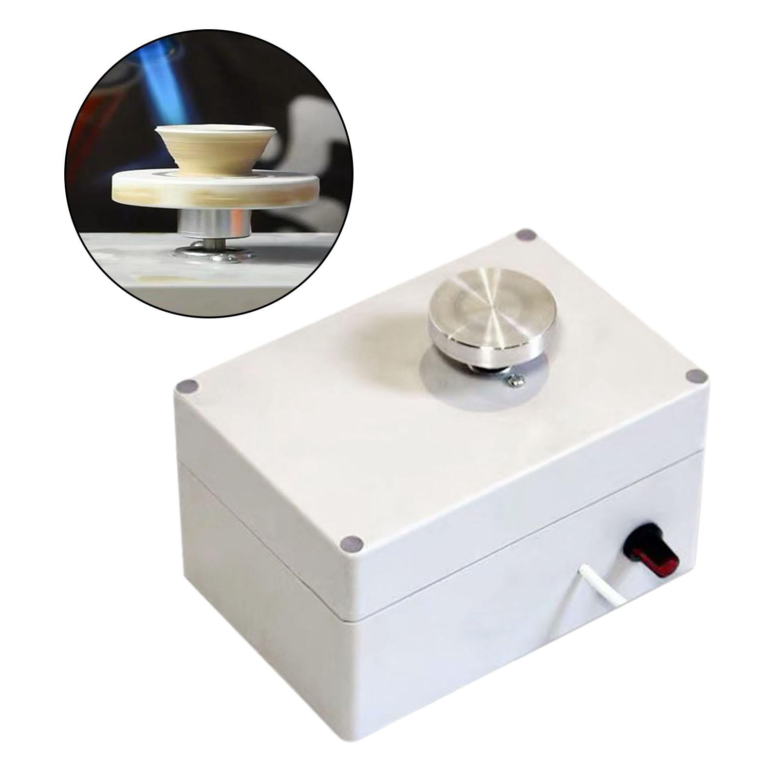 GUOOL USB Electric Pottery Wheel Ceramic 4.5cm Turntable Forming Machine 12V Craft Adjustable Children Adults Safety Shaping Tool