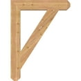 thumbnail image 3 of Ekena Millwork 5 1/2"W x 34"D x 46"H Traditional Craftsman Smooth Bracket, Western Red Cedar, 3 of 4