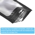 thumbnail image 4 of Bolsas Holográficas Uxcell 3.9x2.8", Paquete de 100 Bolsas de Plástico Aluminizado Reutilizables para Pequeñas Cosas, Negros, 4 of 5