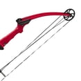thumbnail image 6 of Genesis Archery Left-Handed Compound Bow Archery Kit, Red (5 Pack), 6 of 9