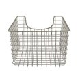 thumbnail image 1 of Spectrum Diversified Panier de Rangement Moyen, Nickel Satiné, 1 of 5