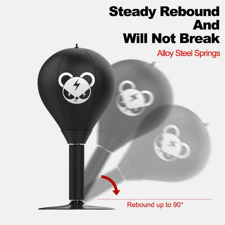 Vikakiooze Punching Bag With Stand, Boxing Desktop Speed Ball