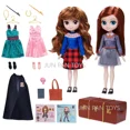 thumbnail image 4 of Juego de regalo de muñecos de 8 pulgadas de Harry Potter del Mundo Mágico Varita Luna Hermione Snape Voldemort Ron Dumbledore Figura de juguete para niños de película clásica, 4 of 5