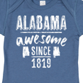 thumbnail image 4 of Inktastic Alabama Awesome Since 1819 Boys or Girls Baby Bodysuit, 4 of 5