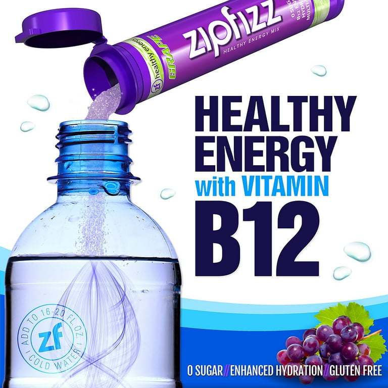 Zipfizz Healthy Energy Mix, B12 & Multi Vitamins, Hydration Zipfizz Healthy Energy Mix, B12 & Multi Vitamins, Hydration