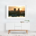 thumbnail image 2 of New Belgrade from Kalemegdan 01 - Beograd Serbia Photography White Framed Wall Art Print 16 x 24 inches, 2 of 3