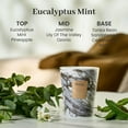 thumbnail image 3 of PYAN-Eucalyptus Mint Scented Soy Candle, 3 Wick Highly Scented 14.1 Oz 80H, Aromatherapy Christmas Gift for Women and Men, 3 of 3